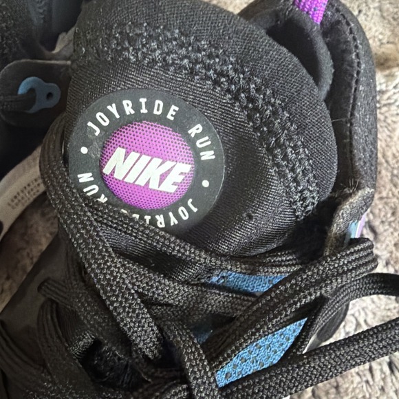 Nike Joyride Run Flyknit Women's 7.5 Running Shoes Blue Purple Black AQ2731-004 - Picture 4 of 11